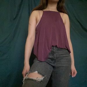 UO maroon top